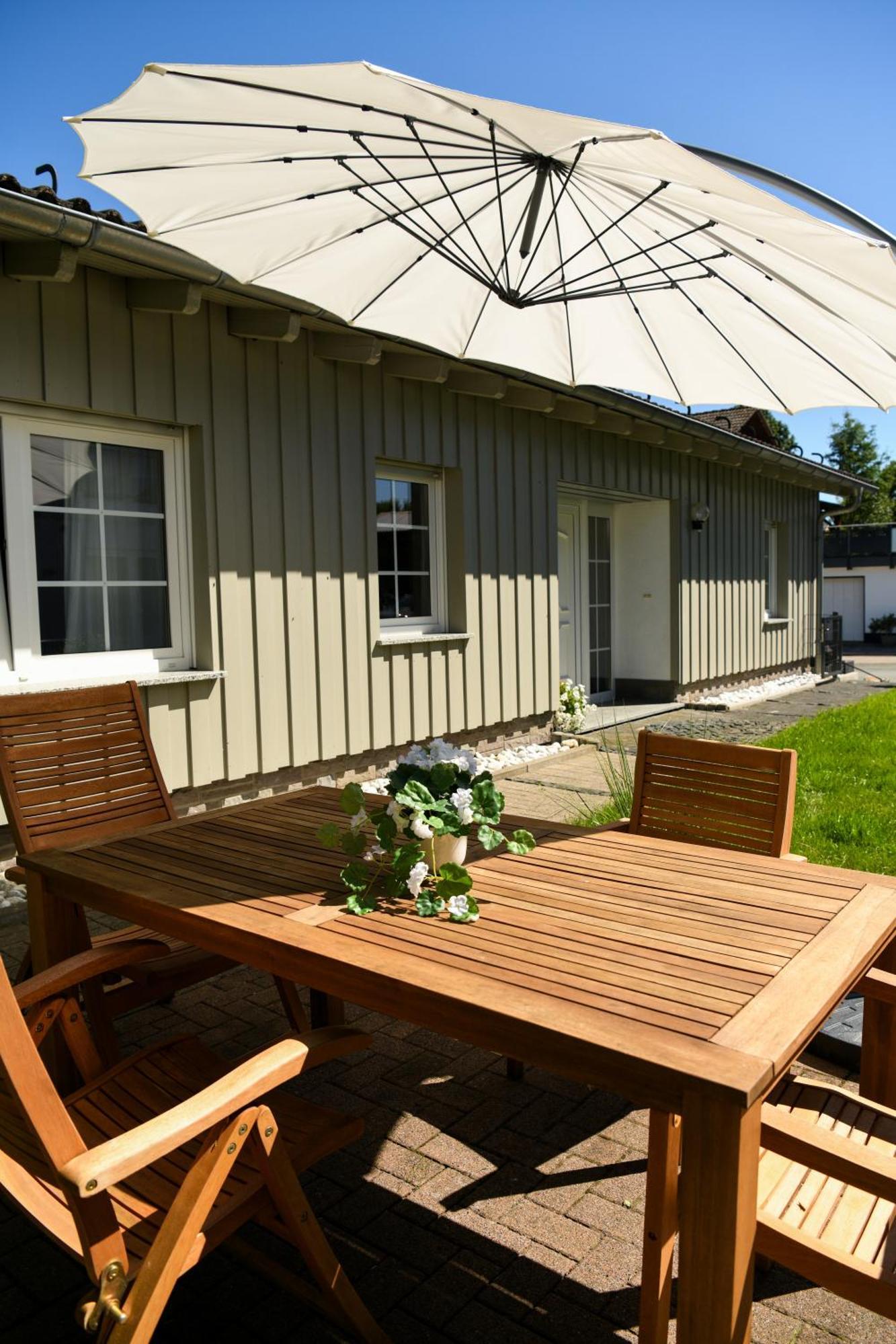 Ferienwohnung Am Rothaarsteig บาด แบร์เลอบวร์ก ภายนอก รูปภาพ
